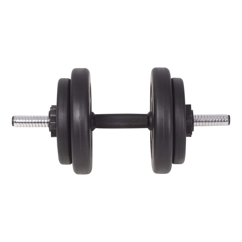 vidaXL Barbell and Dumbbell Set 90 kg