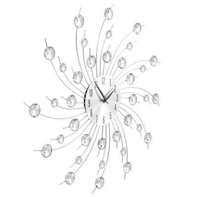 vidaXL Wall Clock with Quartz Movement Modern Design 50 cm