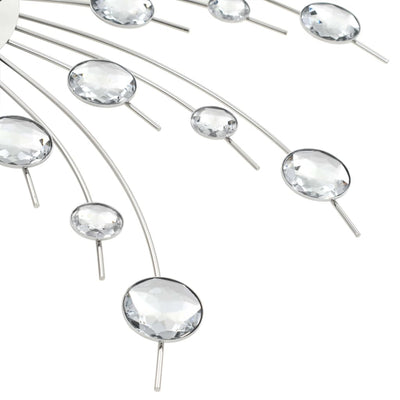 vidaXL Wall Clock with Quartz Movement Modern Design 50 cm