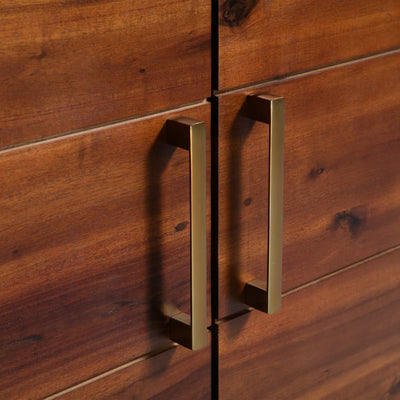 vidaXL Sideboard Solid Acacia Wood 90x33.5x83 cm