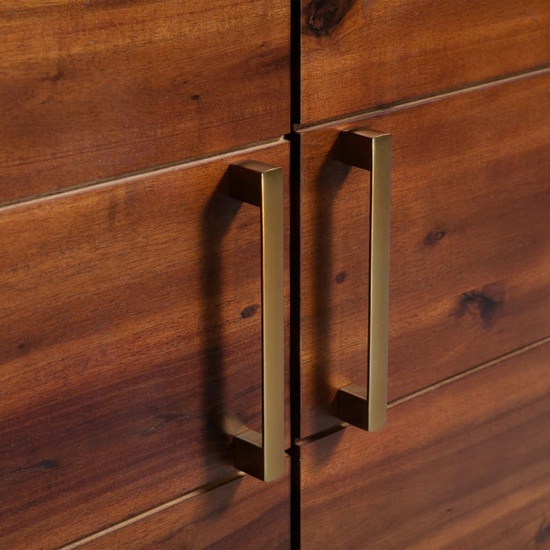 vidaXL Sideboard Solid Acacia Wood 90x33.5x83 cm