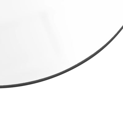 vidaXL 7 Piece Wall Mirror Set Round Glass