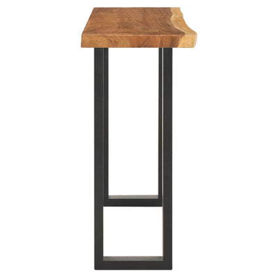 vidaXL Console Table Solid Suar Wood 110x35x75 cm