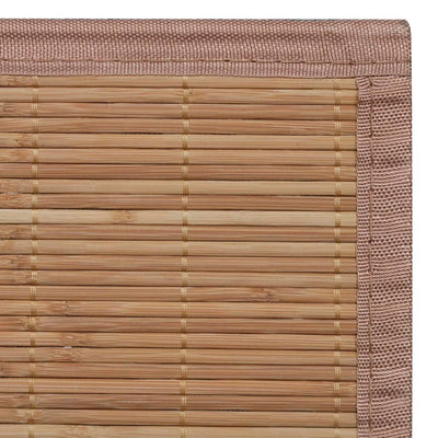 vidaXL Rug Bamboo 160x230 cm Natural