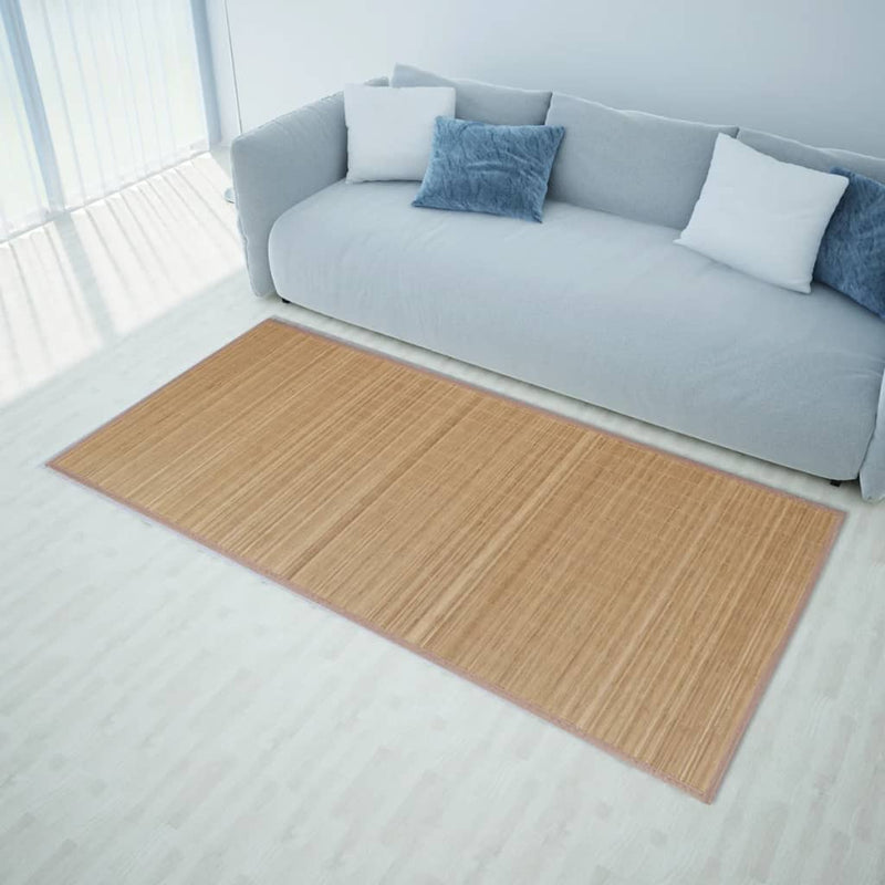 vidaXL Rug Bamboo 160x230 cm Natural