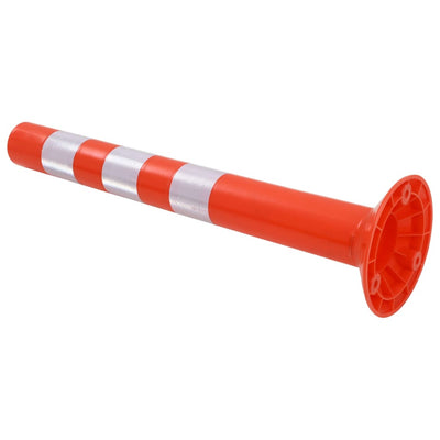 vidaXL Traffic Control Bollards 5 pcs Plastic 75 cm