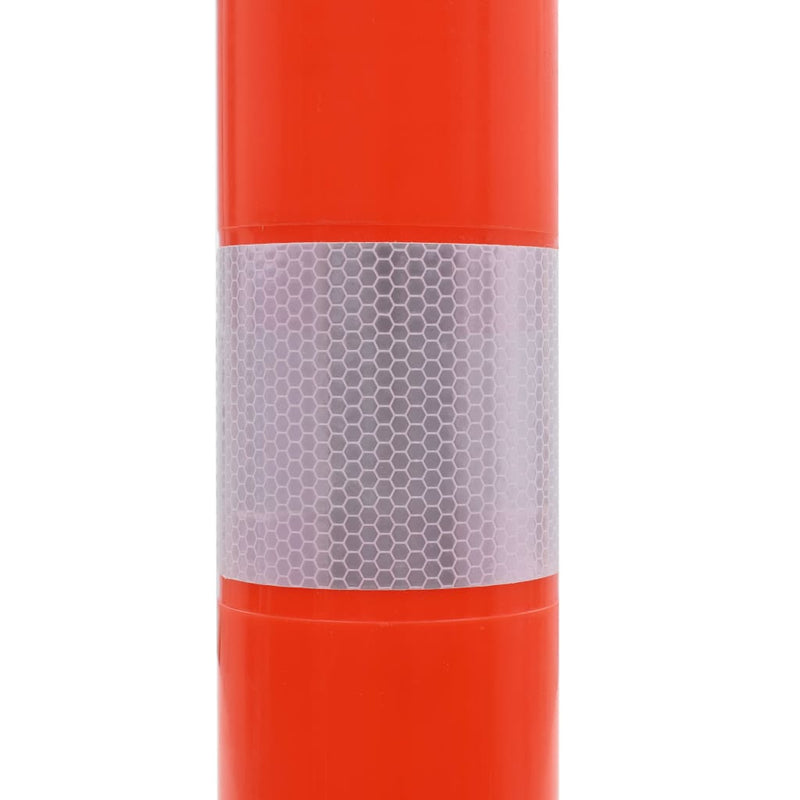 vidaXL Traffic Control Bollards 5 pcs Plastic 75 cm