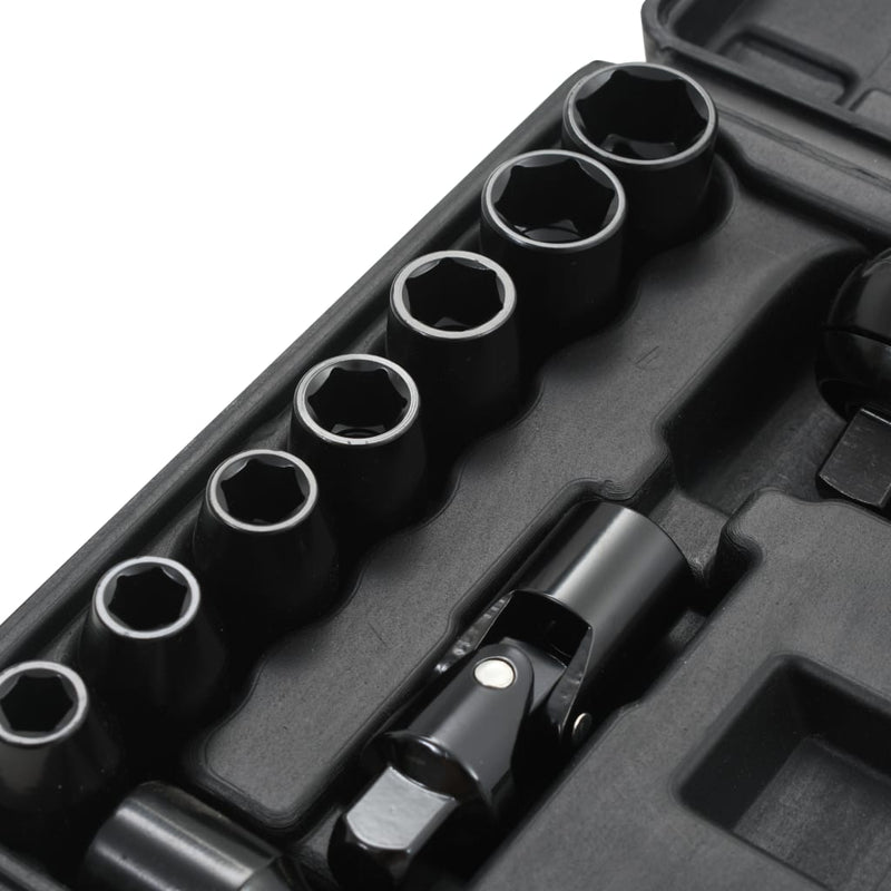 vidaXL 16 Piece Air Ratchet Wrench Kit 1/2"