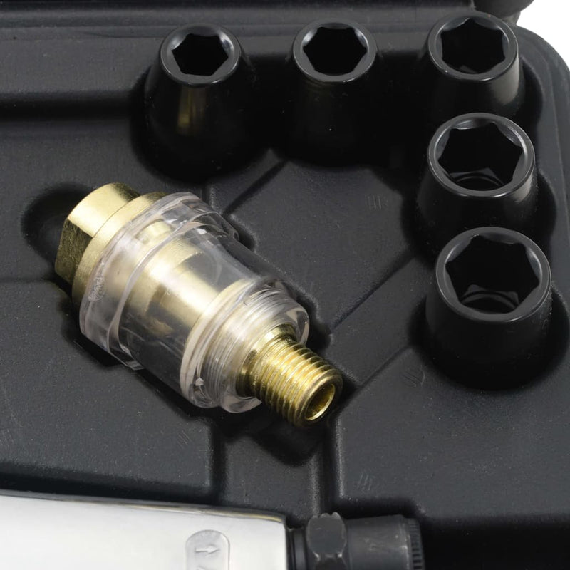 vidaXL 16 Piece Air Tool Set 1/2"