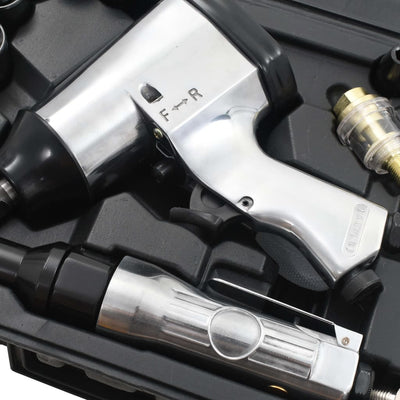 vidaXL 16 Piece Air Tool Set 1/2"