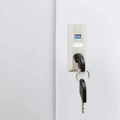 vidaXL Office Cabinet with Sliding Doors Metal 90x40x90 cm Grey