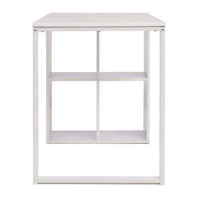 vidaXL Writing Desk 120x60x75 cm Oak and White