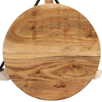 vidaXL Bar Chairs 2 pcs Solid Acacia Wood