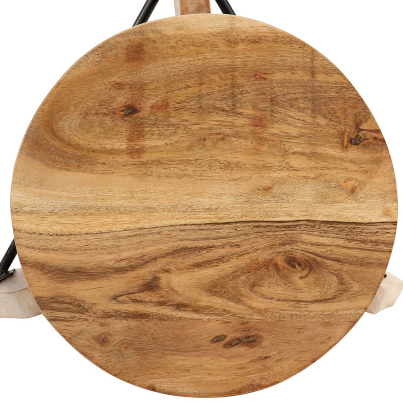 vidaXL Bar Chairs 2 pcs Solid Acacia Wood