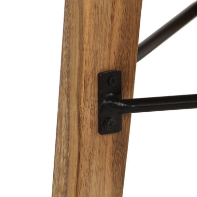 vidaXL Bar Chairs 2 pcs Solid Acacia Wood