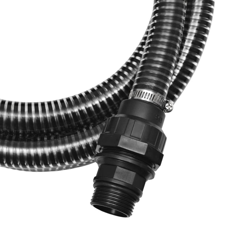 vidaXL Suction Hose with Connectors 7 m 22 mm Green