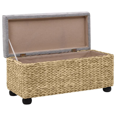 vidaXL Bench Set 2 Pieces Seagrass Brown