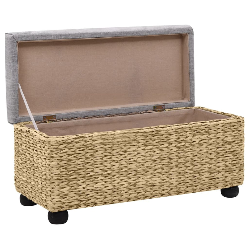 vidaXL Bench Set 2 Pieces Seagrass Brown