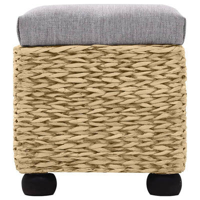 vidaXL Bench Set 2 Pieces Seagrass Brown
