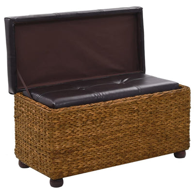 vidaXL Bench Set 2 Pieces Seagrass Brown
