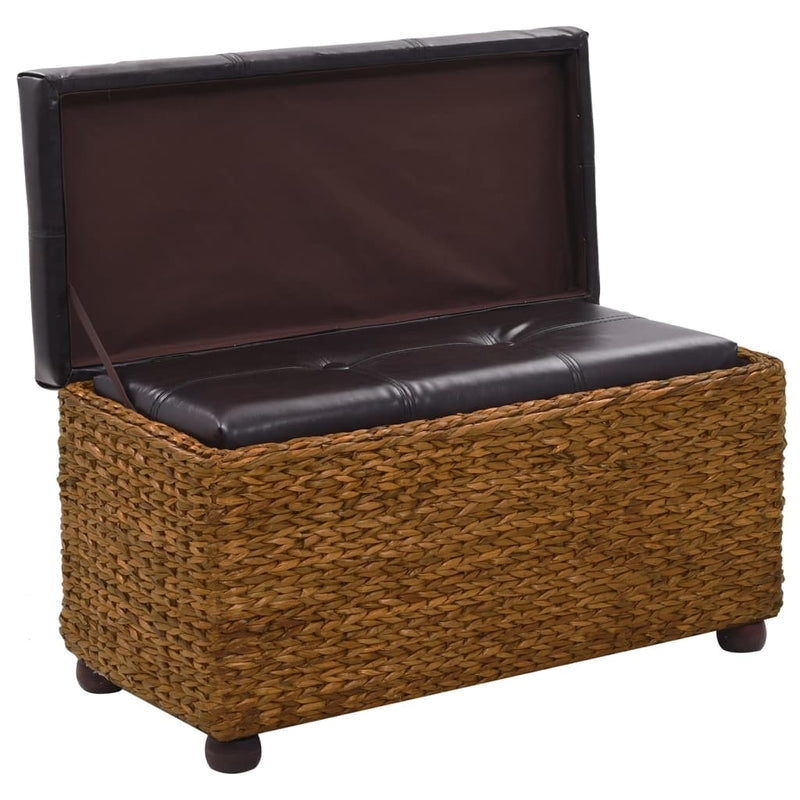 vidaXL Bench Set 2 Pieces Seagrass Brown