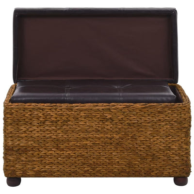 vidaXL Bench Set 2 Pieces Seagrass Brown