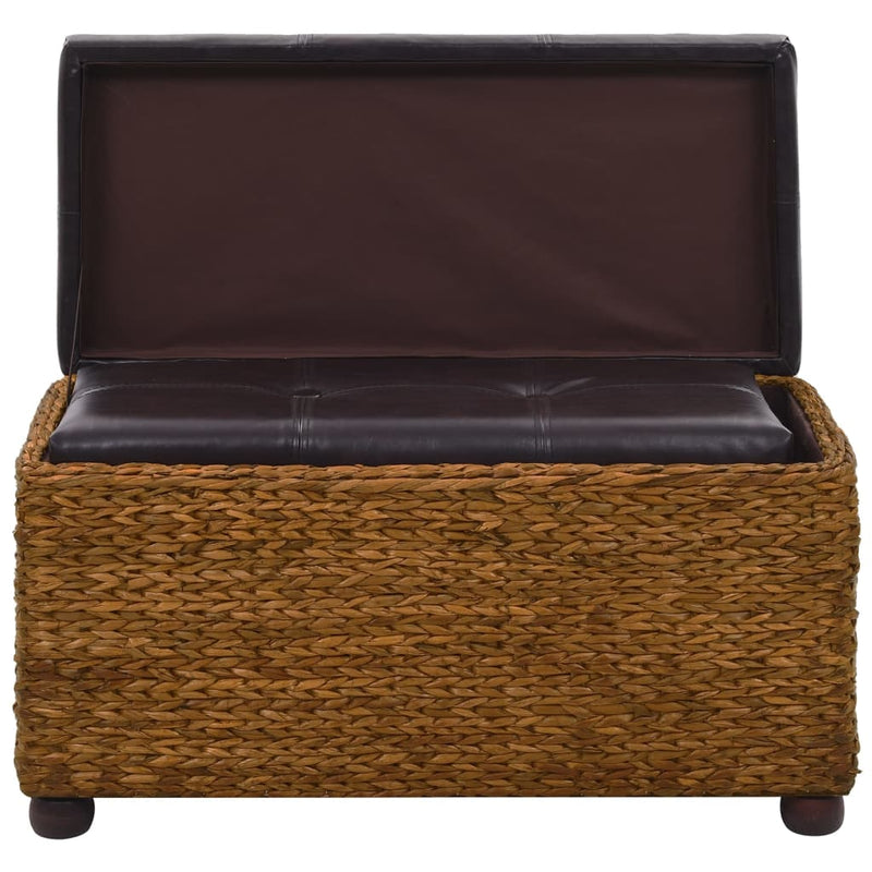 vidaXL Bench Set 2 Pieces Seagrass Brown
