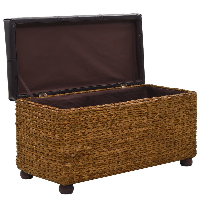 vidaXL Bench Set 2 Pieces Seagrass Brown