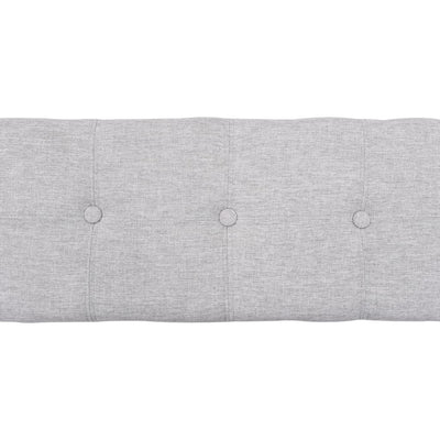 vidaXL Bench with 3 Baskets Seagrass 105x40x42 cm Brown