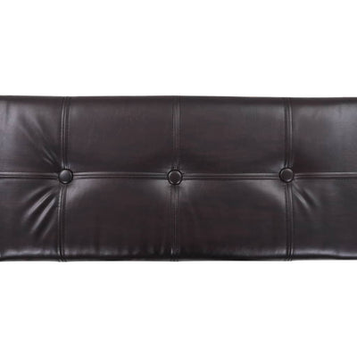 vidaXL Bench with 3 Baskets Seagrass 105x40x42 cm Brown