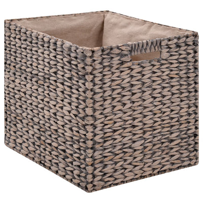 vidaXL Bench with 2 Baskets Seagrass 71x40x42 cm Brown
