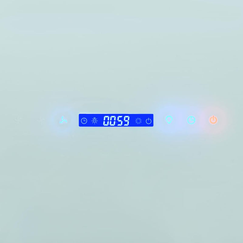 vidaXL Wall Mounted Range Hood Stainless Steel 756 m³/h 90 cm Black