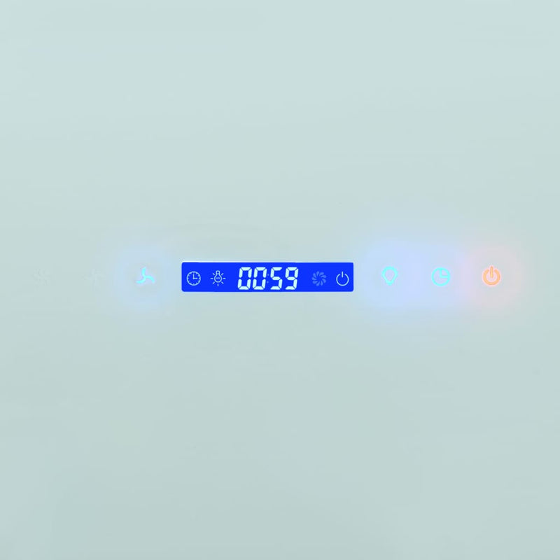 vidaXL Wall Mounted Range Hood Stainless Steel 756 m³/h 90 cm Black