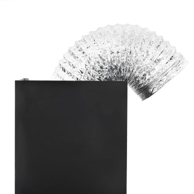 vidaXL Wall Mounted Range Hood Stainless Steel 756 m³/h 90 cm Black