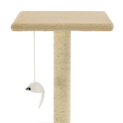 vidaXL Cat Tree with Sisal Scratching Posts 95 cm Dark Blue