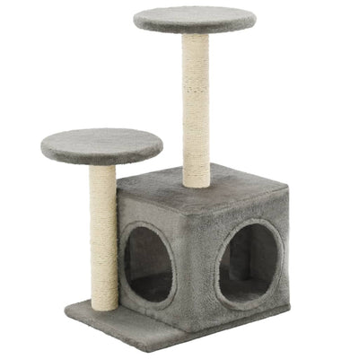 vidaXL Cat Tree with Sisal Scratching Posts 60 cm Dark Blue