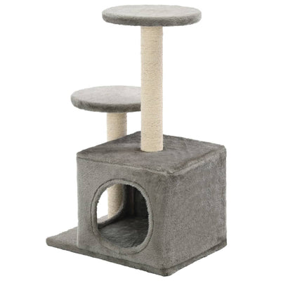 vidaXL Cat Tree with Sisal Scratching Posts 60 cm Dark Blue