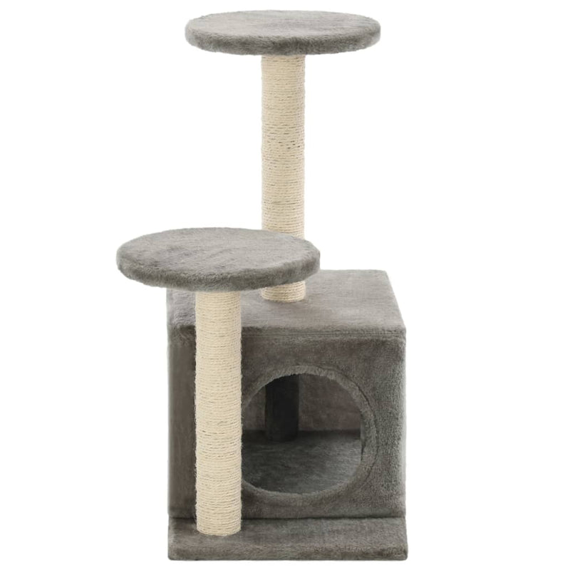 vidaXL Cat Tree with Sisal Scratching Posts 60 cm Dark Blue