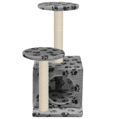 vidaXL Cat Tree with Sisal Scratching Posts 60 cm Dark Blue