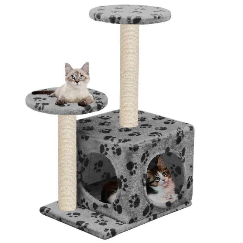 vidaXL Cat Tree with Sisal Scratching Posts 60 cm Dark Blue