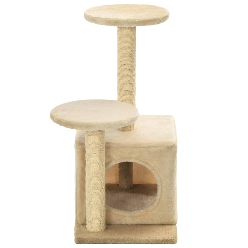 vidaXL Cat Tree with Sisal Scratching Posts 60 cm Dark Blue