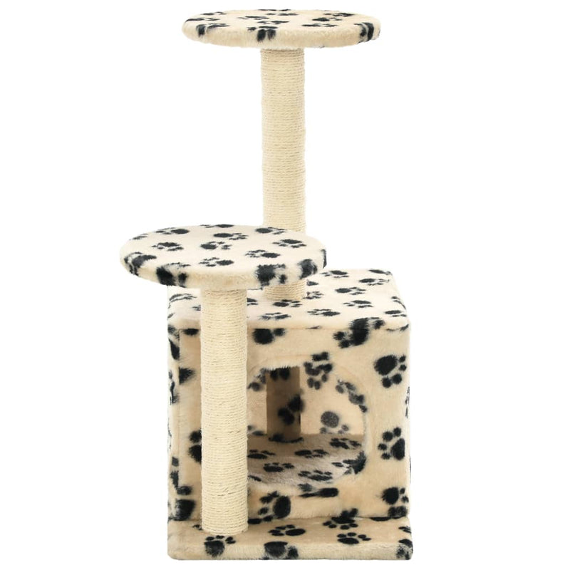 vidaXL Cat Tree with Sisal Scratching Posts 60 cm Dark Blue