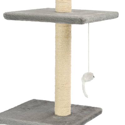 vidaXL Cat Tree with Sisal Scratching Posts 260 cm Dark Blue