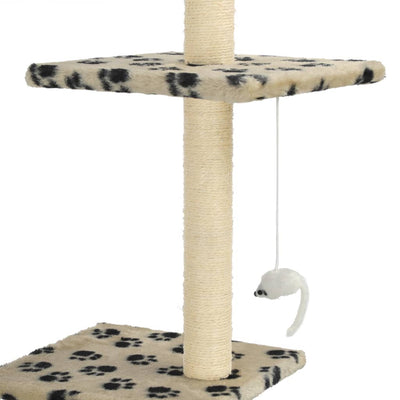 vidaXL Cat Tree with Sisal Scratching Posts 260 cm Dark Blue