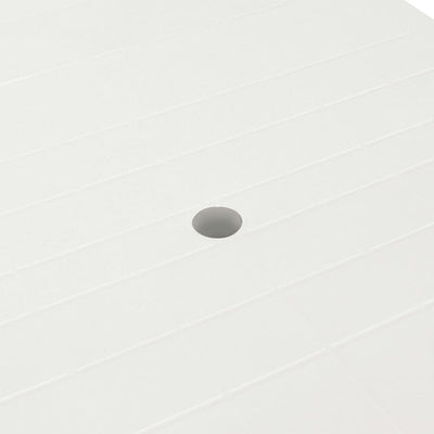 vidaXL 11 Piece Outdoor Dining Set Plastic Green