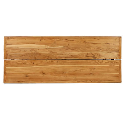 vidaXL Bar Table Solid Reclaimed Teak 60x60x107 cm