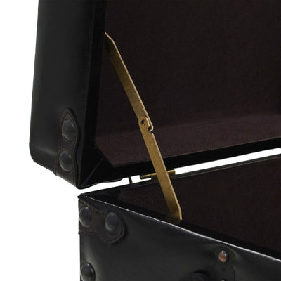 vidaXL Coffee Table MDF and Steel 102x51x48 cm