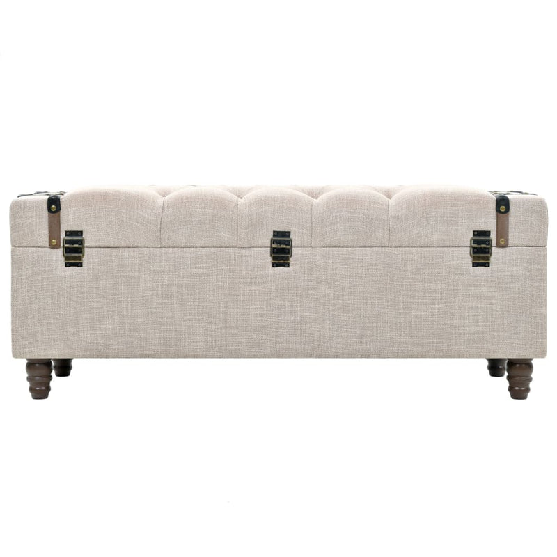 vidaXL Storage Bench Set 3 pcs 112x37x45 cm Solid Wood and Steel