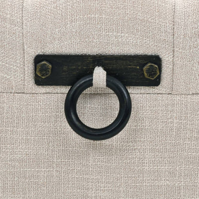 vidaXL Storage Bench Set 3 pcs 112x37x45 cm Solid Wood and Steel