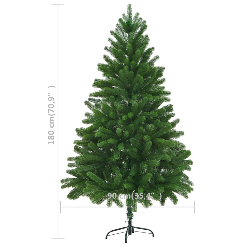 vidaXL Artificial Christmas Tree Lifelike Needles 120 cm Green